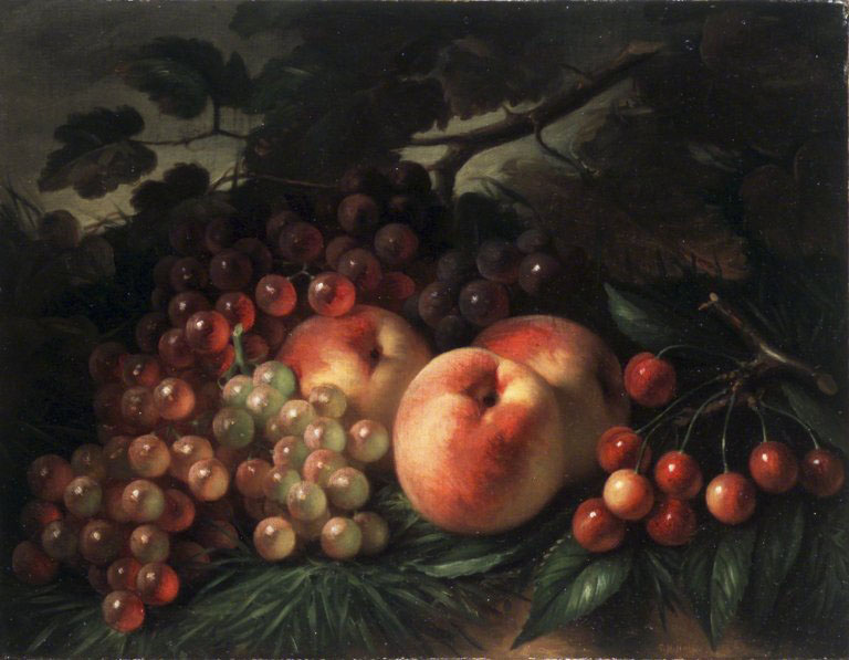 Peaches, Grapes and Cherries